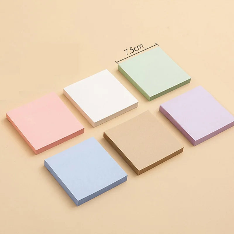 50pc/color 3*3inch Sticky Note Posted It Note Pads Stickers Planner Sticker Notepad Memo pad School Office Supplies