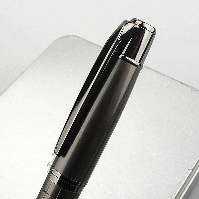 Luxury Quality 854 Metal Line School Student Office Supplies Accessories Medium Nib Ballpoint Pens